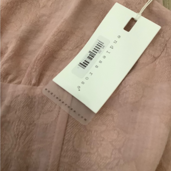 NWT ENDLESS ROSE BLUSH RUFFLE DRESS❤️❤️❤️❤️ - Picture 5 of 10